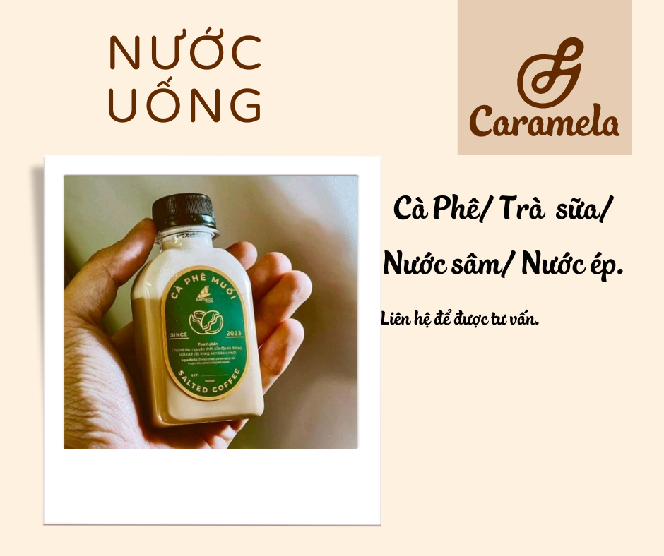  Liên hệ Caramela để được tư vấn món nước phù hợp